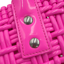 将图像加载到图库查看器中，BALENCIAGA Bistro 2wayBag Flow Pink678028 Patent Leather Size XXS
