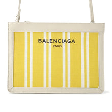 Load image into Gallery viewer, BALENCIAGA Shoulder Bag Yellow339937 Canvas Leather
