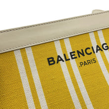 Load image into Gallery viewer, BALENCIAGA Shoulder Bag Yellow339937 Canvas Leather
