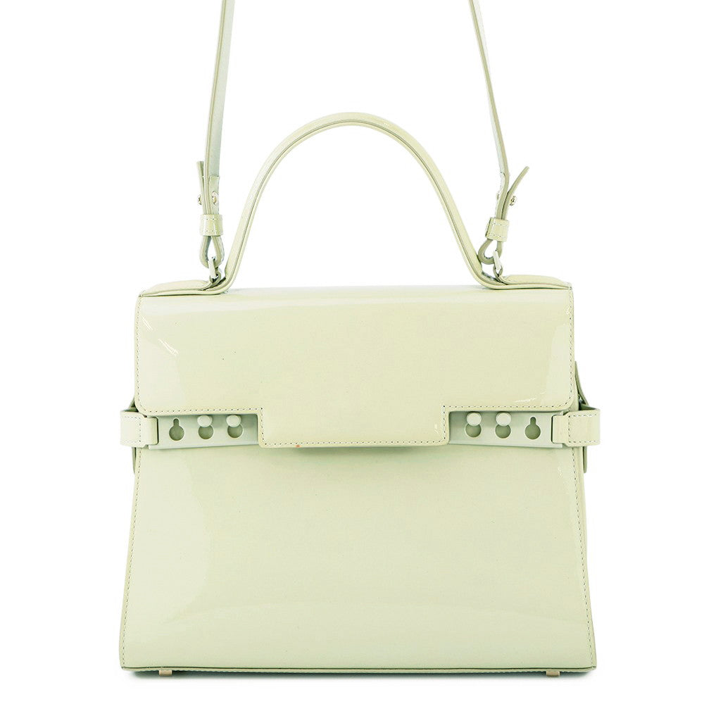 Delvaux Tempe 2way Bag AmandAA0368ACP060DAM Patent Leather Size MM