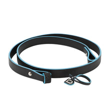 Load image into Gallery viewer, Delvaux ★Tempe 2way Bag Black/Light Blue Leather Size GM
