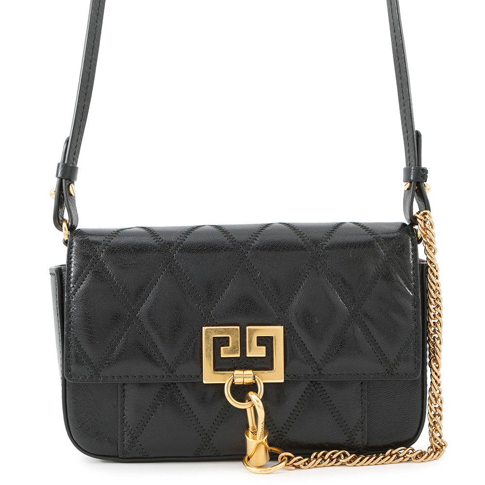 Givenchy Shoulder Bag Black Leather