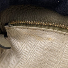 将图像加载到图库查看器中，LOEWE Puzzle Bag 2wayBag Greige Leather Size Mini

