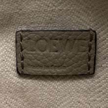 将图像加载到图库查看器中，LOEWE Puzzle Bag 2wayBag Greige Leather Size Mini
