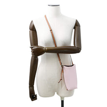 将图像加载到图库查看器中，LOEWE Gate pocket Shoulder Bag Pink/Orange/Brown109.30BZ42 Leather
