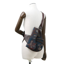 Load image into Gallery viewer, Dior Camouflage Saddle Crossbody Bag Bordeaux/Maru color Canvas

