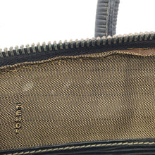将图像加载到图库查看器中，FENDI Zucca Vanity Bag Brown Canvas Leather
