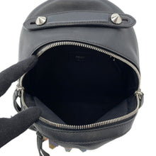 将图像加载到图库查看器中，FENDI By the Way Backpack Black8BZ038 Leather
