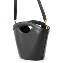 将图像加载到图库查看器中，SAINT LAURENT PARIS Seria Tote Bag Black791069 Leather Size Mini

