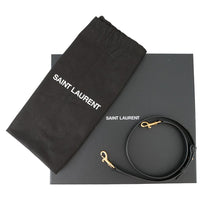 将图像加载到图库查看器中，SAINT LAURENT PARIS Seria Tote Bag Black791069 Leather Size Mini
