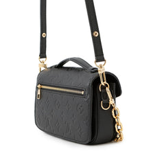 Load image into Gallery viewer, LOUIS VUITTON Pochette Metis EW NoirM46595 Monogram Empreinte Leather
