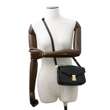 Load image into Gallery viewer, LOUIS VUITTON Pochette Metis EW NoirM46595 Monogram Empreinte Leather
