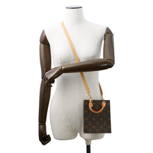 将图像加载到图库查看器中，LOUIS VUITTON Petit Sac Plat BrownM81295 Monogram
