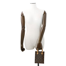 将图像加载到图库查看器中，LOUIS VUITTON Petit Sac Plat BrownM69442 Monogram
