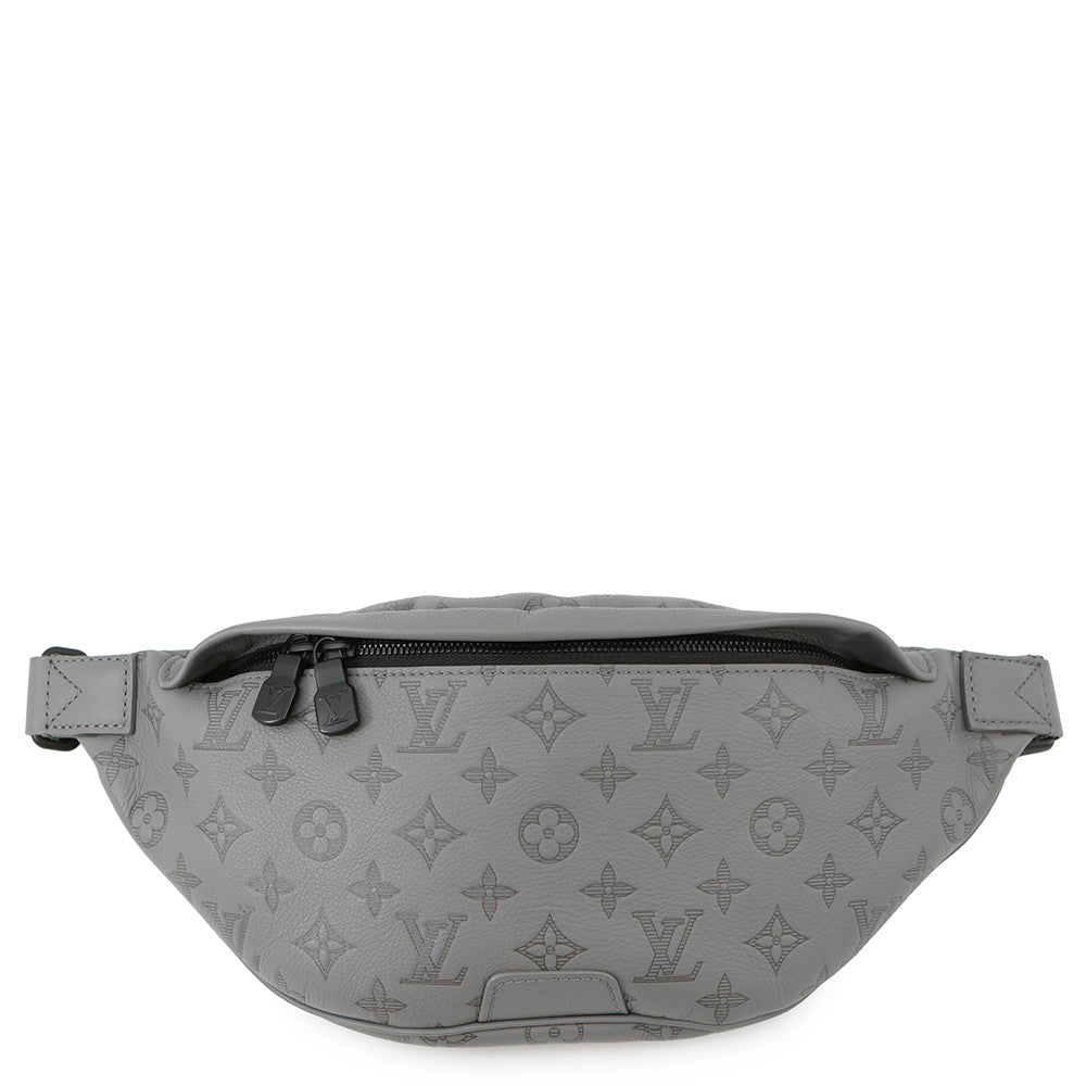 LOUIS VUITTON Discovery・Bumbag GrayM46108 Monogram Shadow Size PM