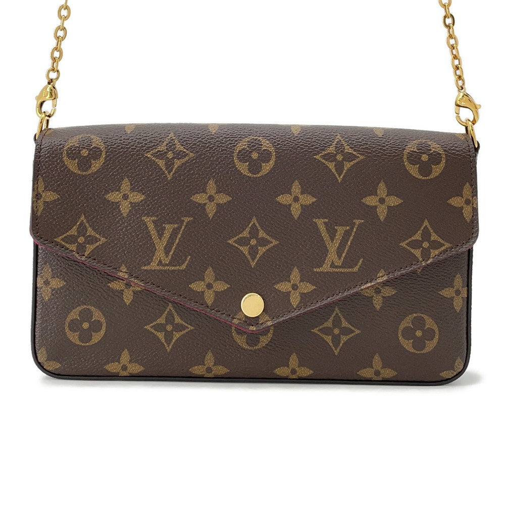 LOUIS VUITTON Felicie Pochette FuchsiaM81896 Monogram