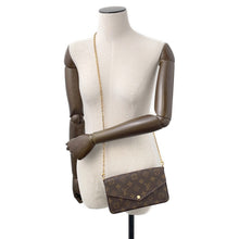Load image into Gallery viewer, LOUIS VUITTON Felicie Pochette FuchsiaM81896 Monogram
