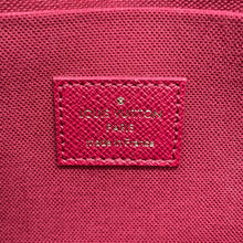 将图像加载到图库查看器中，LOUIS VUITTON Felicie Pochette FuchsiaM81896 Monogram
