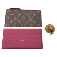 将图像加载到图库查看器中，LOUIS VUITTON Felicie Pochette FuchsiaM81896 Monogram
