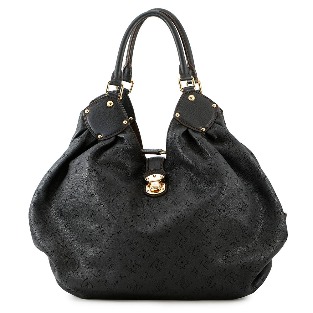 LOUIS VUITTON Mahina NoirM95765 Monogram Mahina Size L