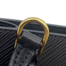 将图像加载到图库查看器中，LOUIS VUITTON Sac Plat NoirM20958 Epi Leather Size BB
