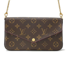 将图像加载到图库查看器中，LOUIS VUITTON Felicie Pochette FuchsiaM81896 Monogram

