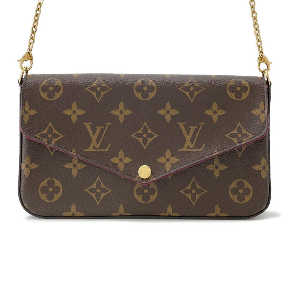 LOUIS VUITTON Felicie Pochette FuchsiaM81896 Monogram