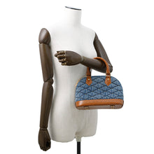 将图像加载到图库查看器中，LOUIS VUITTON Maltage Alma Blue/BrownM55048 DenimTextile Size BB
