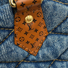 将图像加载到图库查看器中，LOUIS VUITTON Maltage Alma Blue/BrownM55048 DenimTextile Size BB
