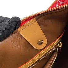 Load image into Gallery viewer, LOUIS VUITTON Speedy P9 Bandouliere RedM24425 Calf Leather Monogram Size 25
