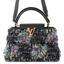 Load image into Gallery viewer, LOUIS VUITTON Capucines NoirM56763 Tweed Size MM
