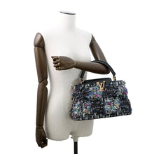 Load image into Gallery viewer, LOUIS VUITTON ★Capucines NoirM56763 Tweed Size MM

