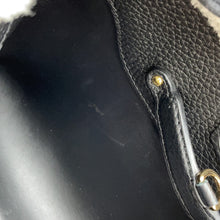 将图像加载到图库查看器中，LOUIS VUITTON Capucines NoirM59073 Taurillon Leather Shearling Size MM
