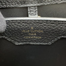 将图像加载到图库查看器中，LOUIS VUITTON Capucines NoirM59073 Taurillon Leather Shearling Size MM
