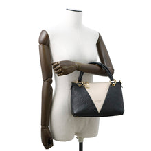 将图像加载到图库查看器中，LOUIS VUITTON V Tote NoirM44418 Monogram Empreinte Leather Size BB
