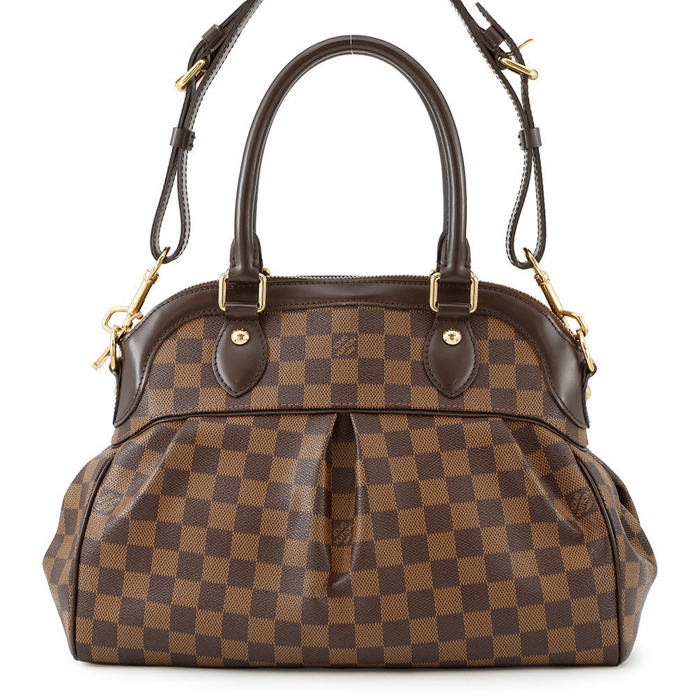 LOUIS VUITTON Trevi RedN51997 Damier Ebene Canvas Size PM