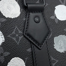 将图像加载到图库查看器中，LOUIS VUITTON LV × YK Sac Plat NoirM46404 Monogram Eclipse Painted Dot
