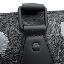 将图像加载到图库查看器中，LOUIS VUITTON LV × YK Sac Plat NoirM46404 Monogram Eclipse Painted Dot
