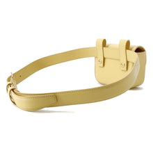 Load image into Gallery viewer, CELINE Triomphe belt bag Yellow45BCN3 Leather
