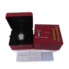 Load image into Gallery viewer, CARTIER Santos de Cartier MM W35.1mm Stainless Steel Silver DialWSSA0029
