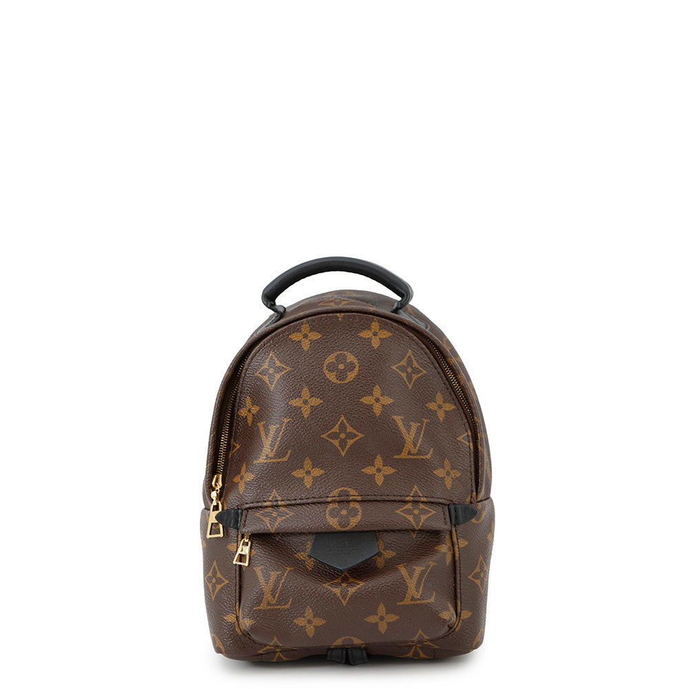 LOUIS VUITTON Palm Springs Backpack NoirM44873 Monogram Size MINI