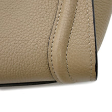 将图像加载到图库查看器中，CELINE Luggage shopper Beige189243 Leather Size Nano
