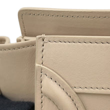 将图像加载到图库查看器中，CELINE Luggage shopper Cream189243 Leather Size Nano
