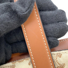 将图像加载到图库查看器中，CELINE museum bag Natural/Tan194542 TriompheCanvas Leather
