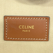 将图像加载到图库查看器中，CELINE museum bag Natural/Tan194542 TriompheCanvas Leather
