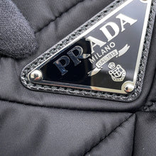 Load image into Gallery viewer, PRADA Padded Re-Nylon Tote Bag Black1BG436 Nylon Leather Size Small
