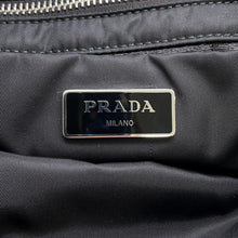 Load image into Gallery viewer, PRADA ★Padded Re-Nylon Tote Bag Black1BG436 Nylon Leather Size Small
