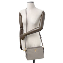 Load image into Gallery viewer, PRADA Saffiano Leather Shoulder Bag Gray1BH104 Saffiano LeatherLeather

