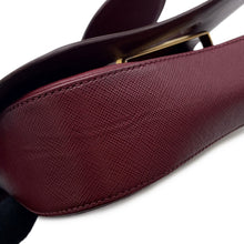 Load image into Gallery viewer, PRADA Sydney ChainShoulder Bag Bordeaux1BD219 Saffiano LeatherLeather
