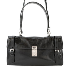 将图像加载到图库查看器中，PRADA 2025ss 2way Shoulder Bag Black1BN026 Leather Size Medium
